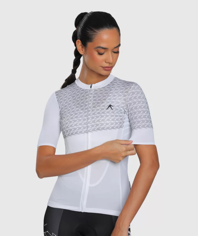 Women AeroLite Jersey White Image 7