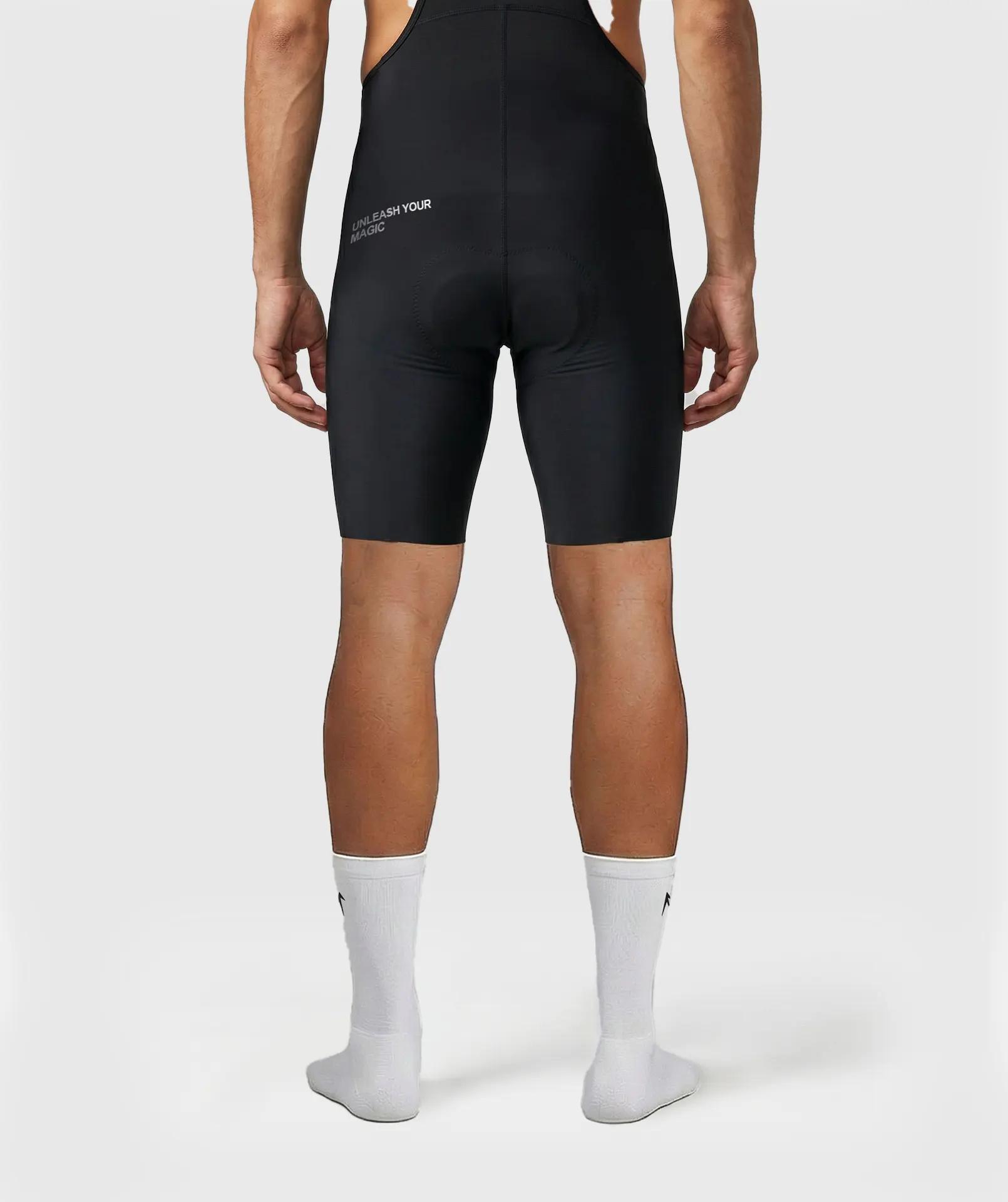 Men Streamline Bib Short Black thumbnail 2
